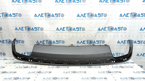 Audi A6 C7 16-18 Restored S-line rear bumper lip, gray, scratches
