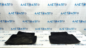 Set of floor mats for Lincoln Corsair 20-26 black fabric, ready to clean