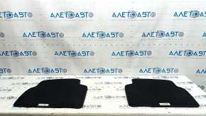 Set of floor mats for Lincoln Corsair 20-26 black fabric, ready to clean