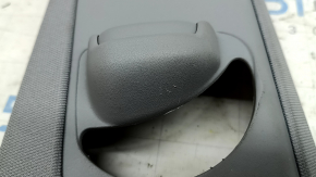 Lincoln Corsair 20-26 center pillar trim, upper left, gray, needs cleaning, scratches