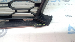 Lower grille of the front bumper central BMW 3 G20 19-22 without radar, M Sport, cracked mount, broken mount