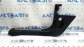Lincoln Corsair 20-26 black front left door sill plate with backlight