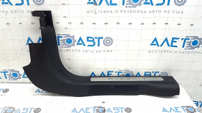Lincoln Corsair 20-26 black front right door sill plate with backlight