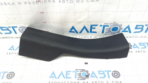 Lincoln Corsair 20-26 rear right door sill plate, black, scratches, broken mount