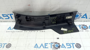 Lincoln Corsair 20-26 rear right door sill plate, black, scratches, broken mount