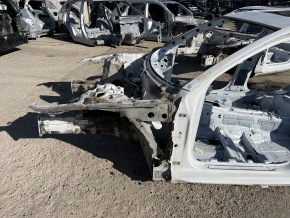 Front left quarter panel for Audi A6 C7 12-18, white