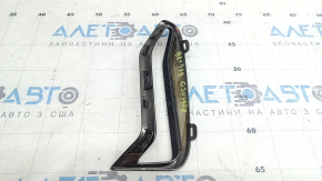 Right front bumper grille molding for BMW 3 Series G20 2020-22 M340i, chrome, painted