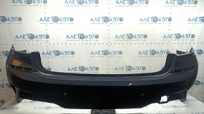 Bare rear bumper for BMW 3 G20 19-22 with parking sensors without PMA, M Sport, black, scratches