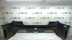 Bare rear bumper for BMW 3 G20 19-22 with parking sensors without PMA, M Sport, black, scratches