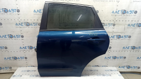 Rear left door assembly Kia Niro 17-22 blue C3U, glue on the upper molding