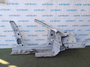 Front left quarter Mercedes GLA 15-20 on the body, white