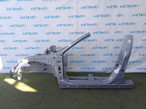 Front left quarter Honda Civic X FC 16-21 on the body, silver