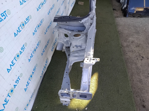 Front left quarter Honda Civic X FC 16-21 on the body, silver
