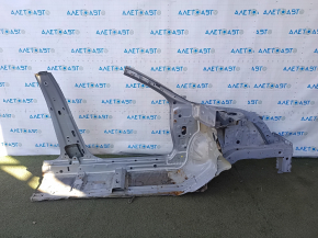 Front left quarter Honda Civic X FC 16-21 on the body, silver