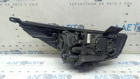 Left front headlight assembly for Kia Niro 17-19 HEV, PHEV, with bracket, halogen, LED DRL, seal peeled off