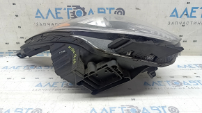 Kia Niro 17-19 HEV front right headlight assembly, PHEV with bracket, halogen, LED DRL, seal peeled off