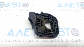 Lower right radiator support for BMW 3 G20 19-26, rubber + plastic, black