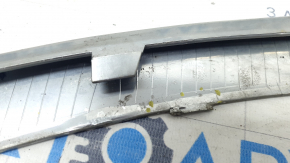 Lincoln Corsair 20-22 chrome front bumper center molding, cracked, broken fasteners