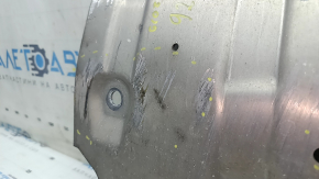 The front engine guard of the BMW 3 G20 19-26 is dented.