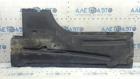 Large front left underbody protection for BMW 3 G20 19-26, scuffed, dented, with tears