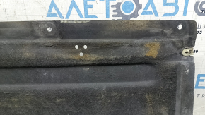 Large front left underbody protection for BMW 3 G20 19-26, scuffed, dented, with tears