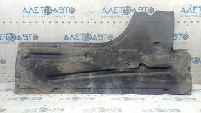 Front right underbody protection for BMW 3 G20 19-26, large, scuffed, dented, with tears