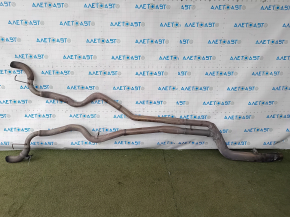 BMW 3 Series G20 20-26 B58 Exhaust Pipe with Damper, Without Rear Barrel