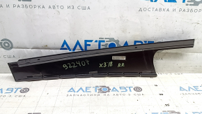 BMW X3 G01 18-21 front right side door trim, gloss black, minor scratches
