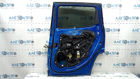 Jeep Compass rear right door assembly, 17-26 tinted, PBJ blue