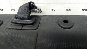 Rear seat backrest, 2nd row, right, Kia Niro 17-22 HEV, PHEV, combined gray, fabric, with belt and armrest, for cleaning