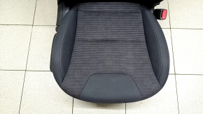 Kia Niro 17-22 HEV passenger seat, PHEV without airbag, fabric, combined black, without mechanical headrest, scratches, dry-cleanable