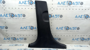 Kia Niro 17-22 HEV, PHEV lower left center pillar trim, black, worn