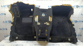 Front floor covering for BMW 3 Series G20 19-26, black, M-Sport, dry-cleanable