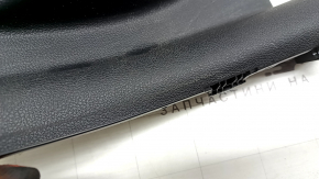Rear right inner door sill trim for Kia Niro 17-22 HEV, PHEV, black, worn, needs cleaning