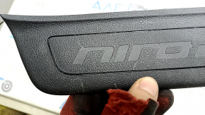 Kia Niro 17-22 rear right outer door sill trim, black