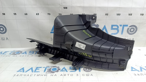 Rear right inner door sill trim for Kia Niro 17-22 HEV, PHEV, black, worn, needs cleaning