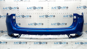 Jeep Compass 22-26 rear bumper, bare upper part, without parking sensors, blue PBJ, scratches