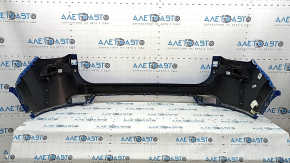 Jeep Compass 22-26 rear bumper, bare upper part, without parking sensors, blue PBJ, scratches