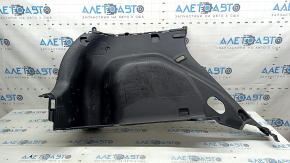 Left arch trim for Kia Niro 17-18 HEV, PHEV, black, under the curtain, without a subwoofer, without the upper plug, with the front plug, scratches