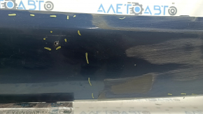 Kia Niro 17-19 HEV front bumper, PHEV without parking sensors, blue, torn, pinched, scratches, broken mount