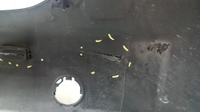 Kia Niro 17-19 HEV front bumper, PHEV without parking sensors, blue, torn, pinched, scratches, broken mount