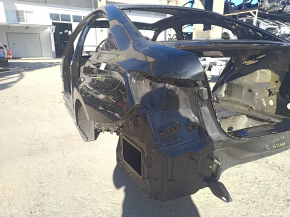 Quarter wing rear left BMW 3 G20 19-26 on the body, black, dents, bumps