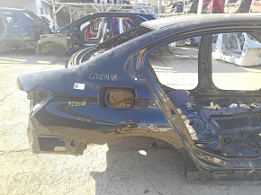 Quarter wing rear right BMW 3 G20 19-26 on the body, black, bumpers