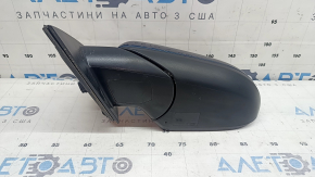 Left side mirror assembly for Kia Niro 17-22, 3 pins, black, chips, glue on glass