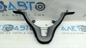 Kia Niro 2017-2019 chrome steering wheel cover, 2 pieces, broken mount