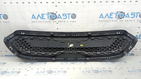 Kia Niro 17-19 HEV radiator grille, PHEV without radar, chrome + gloss black, worn, broken guide