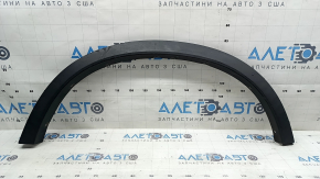 Rear left fender arch trim BMW X3 F25 11-17 structure, worn, cracks in the fasteners