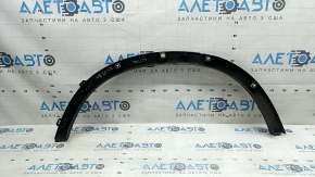 Rear left fender arch trim BMW X3 F25 11-17 structure, worn, cracks in the fasteners