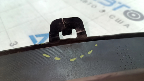 Rear left fender arch trim BMW X3 F25 11-17 structure, worn, cracks in the fasteners