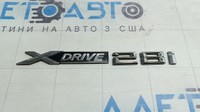 BMW X3 F25 11-17 Xdrive 28i tailgate emblem